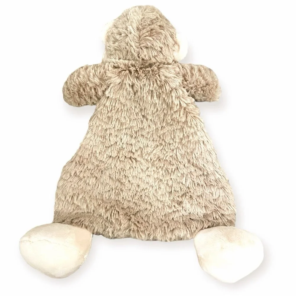 Demdaco Unisex Meekie Monkey Lovie Rattle Blankie Plush Cozies Security Blanket